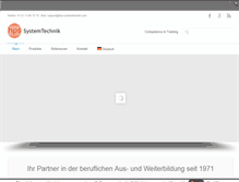 Tablet Screenshot of hps-systemtechnik.com